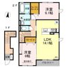 レグルス A棟の間取り画像
