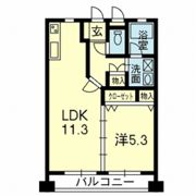 オーファス水前寺の間取り画像