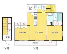 ヴェルデの間取り画像