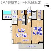 アメニティ本千葉の間取り画像