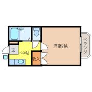 カルチェラタンD棟の間取り画像
