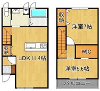 パークサイドAZOの間取り画像