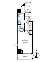 Rising place 南千住の間取り画像