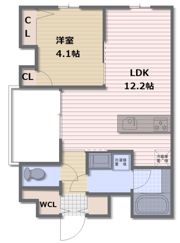 The PASTORAL North Wingの間取り画像