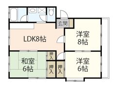 土屋マンションの間取り画像