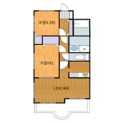 プワソンルージュの間取り画像