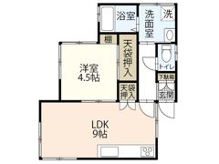 奥井アパートの間取り画像