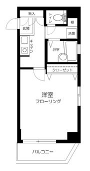 エルサンタフェ渋谷の間取り画像