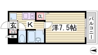 ドミール・神戸の間取り画像