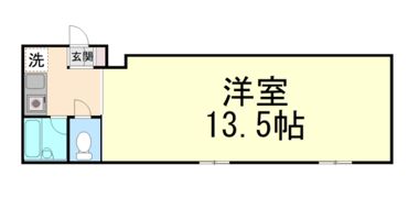 松屋北野坂ビルの間取り画像