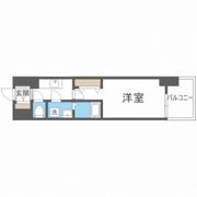 Quintet NAMBA(旧:レジュールアッシュNAMBA)の間取り画像