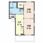 パール・タウンBの間取り画像