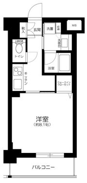 デュオステージ鷺ノ宮の間取り画像