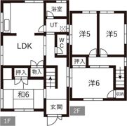 ヤモタス向ヶ丘の間取り画像