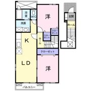 アメニティ・平城の間取り画像