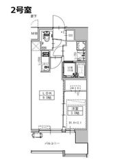 Attirant西三国の間取り画像