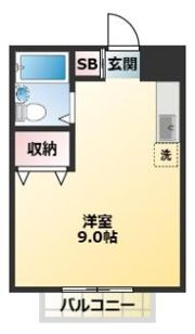 カメリア祐天寺の間取り画像