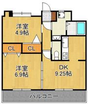 T-FLAT58の間取り画像