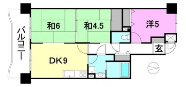 グランディア大手町壱番館の間取り画像