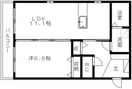 ビューノ市野の間取り画像