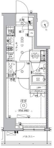 ドムス・スタイル高田馬場の間取り画像