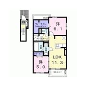 グレース高坂 Ⅱの間取り画像