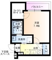 フジパレス豊里中央公園Ⅰ番館の間取り画像