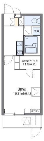 レオパレスリブェ－ルの間取り画像