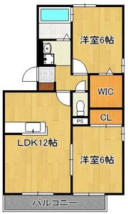 ヒーリングKの間取り画像