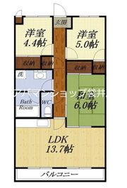 クラウンハイツの間取り画像