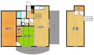 レイズ高須の間取り画像