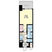 Quintet NAMBA(旧:レジュールアッシュNAMBA)の間取り画像