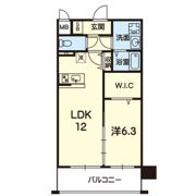CHAINON内坪井の間取り画像