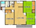 ソレアードTR A棟の間取り画像