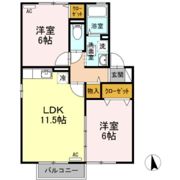 グリーン スクエアB棟の間取り画像