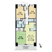 ライオンズマンション下総中山第3の間取り画像