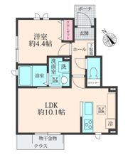 House 千歳船橋の間取り画像