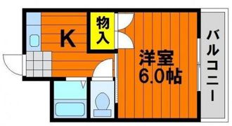 サンハイム青江 Ⅰ棟の間取り画像