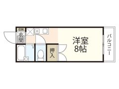 セジュール久保田 Bの間取り画像