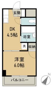メゾンFUMIの間取り画像