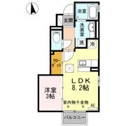 クレシア高木町の間取り画像