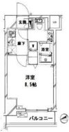 ガリシアグランデ江戸川橋の間取り画像