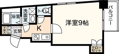 イルパラッツォ上大須賀の間取り画像