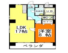 アークハイツ内山下の間取り画像