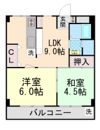 甲南第3六甲ハイムの間取り画像