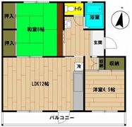 京急逗子線 六浦 徒歩9分 貸マンションの間取り画像