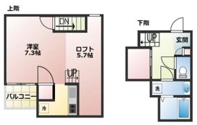 ADC飯塚シュテルンヒンメルの間取り画像