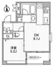 クリオ三田ラ・モードの間取り画像