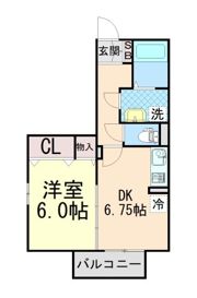 クレセントコートの間取り画像