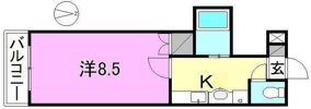 ヴィラ長戸の間取り画像